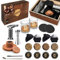 Whiskey Smoker Kit mit Taschenlampe, Bourbon Whiskey Geschenke für Männer – Cocktail Smoker Kit mit Gläsern, altmodisches Raucher-Set, Whiskey Geschenke Männer (kein Butan) Raucher für Cocktails –