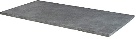 bathme Tapa Encimera Lavabo Color Cemento - Medida: 160 cm 160 cm