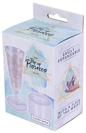Inevitable Party Pop-Up-Prosecco-Glas