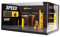 perfk 1:24 Garage per Auto Modello Diorama Negozio di riparazioni Fai-da-Te Modello Assemblaggio Fai-da-Te con luci a LED Giocattoli Fai-da-Te Modello di, con Bordo