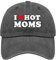 I Love My Girlfriend Hüte, I Love Hot Moms19, Einheitsgröße