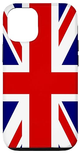 Union Jack Britische Flagge Hülle für iPhone 12/12 Pro