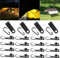 20 Stück Planenclips Planenspanner - Planenbefestigung mit 20 Karabinerhaken Klein, Multifunktion Planenklammern Set für Boots Zeltplane, Pool Planen