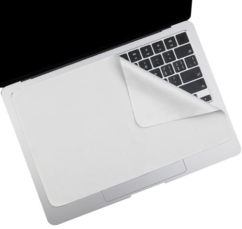 Mikrofaser-Reinigungstuch, 38,1 cm / 40,6 cm (15 Zoll), MacBook Air/MacBook Pro Bildschirmtastatur, Abdruckschutz, Tastaturschutz, kompatibel mit MacBook Air 15,3 Zoll/MacBook Pro 15 Zoll/MacBook
