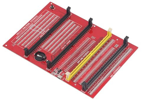 DDR4 Memory Tester, 4 in 1 DDR3 / DDR4 / DDR5UDMM / DDR5RDIMM Memory Tester, for Fixing Desktop and Server Computers