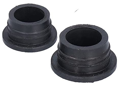 Pool Ladder Rubber Stopper Safety Protector Black Easy to Install 2 Pcs Pool Ladder Accessories for Pool Owners