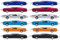 LSFCHYBY 12 Stück Sport-Auto-Kugelschreiber, lustige Stifte für Kinder, niedliche Stifte, coole Kinder-Stifte, Schulbedarf, Rennauto-Stifte, Geschenke für Kinder (blaue Tinte)
