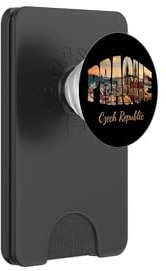 Prague Czech Republic Travel PopSockets PopWallet for MagSafe