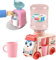 Mini Water Dispenser,Water Dispenser,Cold Water Dispenser,Mini Water Dispenser Machine,Simulation Drinks Dispenser with Tank Cup,Desktop Water Cooler Dispenser,Water Dispenser with Tap,Pink Bus