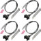 4X Reparatursatz Kabelsatz 2-polig JPT Stecker kompatibel zu VW 037906240 und kompatibel zu Bosch EV1 Einspritzventil