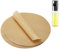 APOMOONS Lot de 100 feuilles de papier sulfurisé rond anti-adhésif - 30 cm - Résistant à la chaleur - Pour poêles, barbecue, pizza, gâteau, friteuse à air