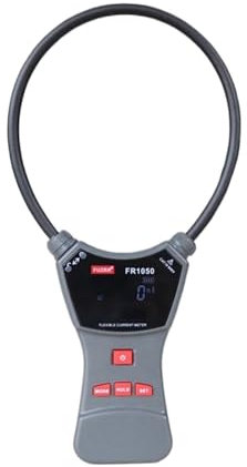 Probador De Corriente De Fuga Grande, Amperímetro De Pinza Flexible, CA/CC 1000 V, Medidor De Voltaje, Fase Y Frecuencia(FR1050)