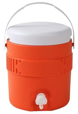 Distributeur d'eau glacée, 3,8 L, récipient isotherme pour boissons sportives, longue performance de refroidissement pour voyage, randonnée, événements sportifs