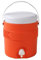Distributeur d'eau glacée, 3,8 L, récipient isotherme pour boissons sportives, longue performance de refroidissement pour voyage, randonnée, événements sportifs
