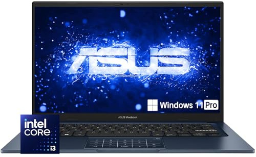 ASUS VivoBook 14“ FHD Laptop | Intel 13th Generation 6 Core Processor Up to 4.5GHz (Beat i7-1195G7) | 24GB RAM | 512GB PCIe SSD | Bluetooth | HDMI | Thin & Light | Windows 11 Pro