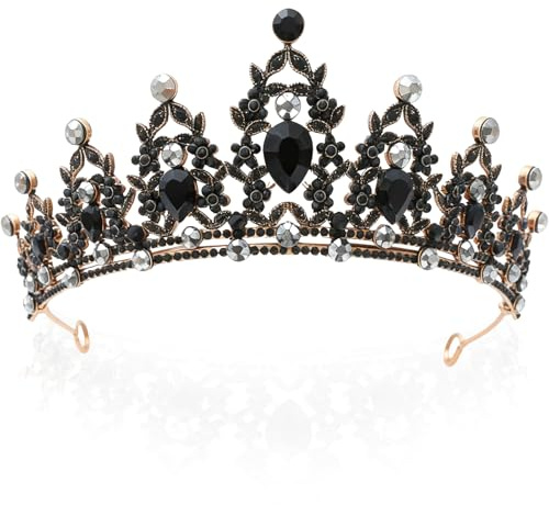Benaton Kristallkrone Tiara, Barock Krone, Prinzessin Kristallkrone, Königin Vintage Strass Stirnband, Für Braut Weihnachten Geschenke