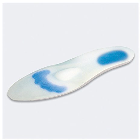 Tielle Camp - P 433 - Plantare in silicone - scarico calcaneare / metatarsale - Soletta Ortopedica - Unisex adulti con problemi ai piedi - Beige