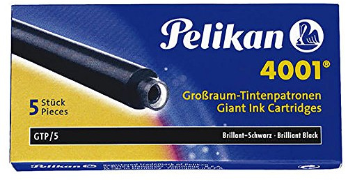 Pelikan 4001 Lange Patrone schwarz