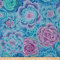 FreeSpirit Quilt Fabrics Kaffe Fassett Collective Brassica Quiltstoff, Blau