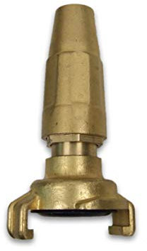 10 x Handelskönig Messing-Spritze 3/4 Zoll Spritzdüse Schnellkupplung Düse Schlauchkupplung GEKA Metallspritzdüse Metallspritze
