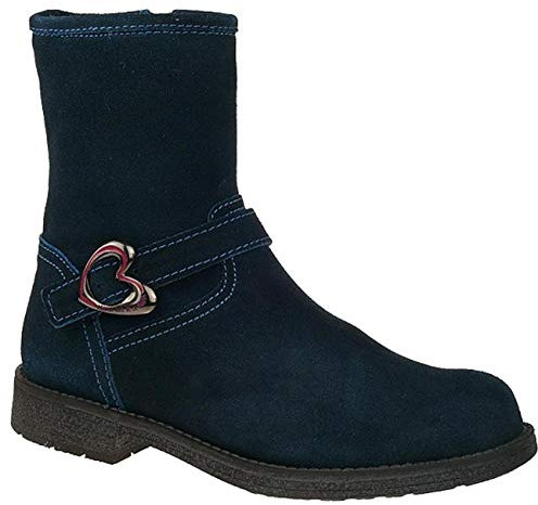 Agatha Ruiz de la Prada edler Lederstiefel gefüttert Mod.131992 Gr. 27-40 blautöne EUR 31