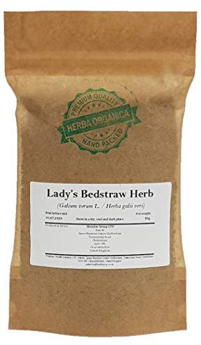 Herba Organica Lady’s Bedstraw Herb - Galium Verum L - Herbal Tea (50g)