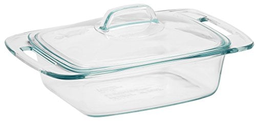 Pyrex Cocotte en Verre 2Qt avec Couvercle Easy Grab 1 EA
