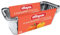 ALFAPAC - 6 bandejas de aluminio 1L profundas con tapa