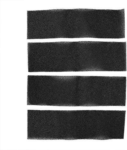 Yctze para filtro aire acondicionado roca spugna x filtri aria motori 4 Unids/set Esponja de filtro de aire, Filtro de filtro de aire Accesorios de filtro de esponja activados con carbono para filtr