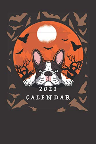 Calender 2021: Halloween Kalender 2021 / 2022, Moster, Hexe, Kürbis, Totenkopf - Notizbuch, Grusel Organizer, Terminkalender, kleines Format DIN A5, 100 Seiten,