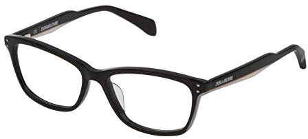 ZADIG&VOLTAIRE Damen VZV175520ACS Sonnenbrille, Black Top+Ivory, 52/16/135