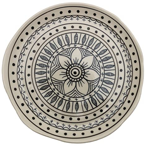 Gall&Zick Teller Keramik handbemalt bunt Speiseteller (Speiseteller GZM-326 Set/2)