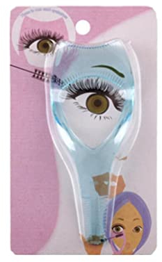 3 in 1 Mascara Shield Applicator Guard Wimpern Guide Für Make-up Klare Kunststoff Wimpernkarte Für Frau Mädchen Blau