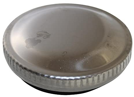 Citomerx Benzintankdeckel Tankdeckel Tankverschluss chrom 40 mm | Passend für Puch Monza X50-4 MV50X-2 MX50X-3 Ranger TT
