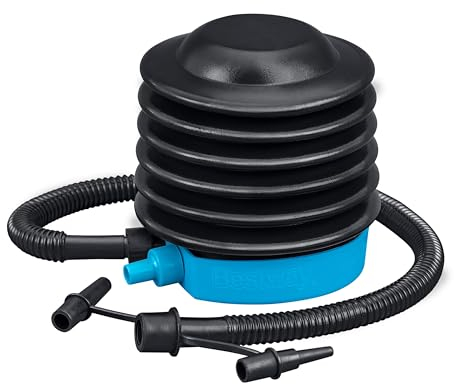 BESTWAY Bomba de Aire de Pie Air Step 12,7x11,3x11 cm Negro