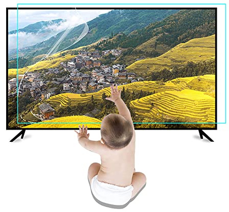 LEFEDA Matte Anti-Glare/Anti UV TV Screen Protector for 32-75 Inch - Indoor & Outdoor Anti Blue Light/Anti-Scratch Filter Film, Make The Light Soft and Relieve Eye Strain (A 75 Inches 1645x931 mm)