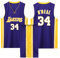 Basketball Trikot Set für Kinder/Erwachsene - 2-Teiliges Shirt und Shorts, Ärmelloses Jersey, Weste + Shorts - Violett 4XL