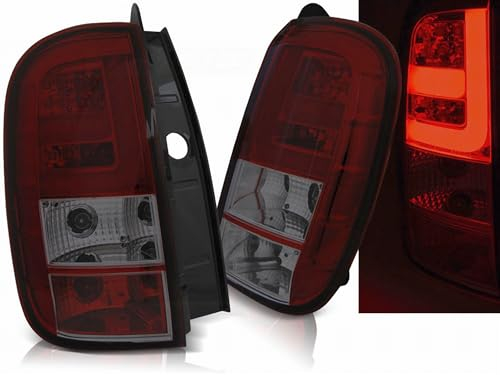 CR-Lights LED Rückleuchten in rot matt für Dacia Duster 04.10-2014 LED BAR, LDDA03