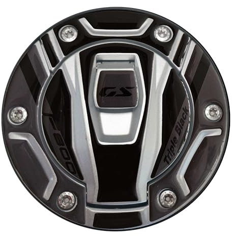 labelbike - Autocollant 3D Décoration et Protection pour Bouchon de Réservoir de Moto Compatible avec BMW F800 GS 2024