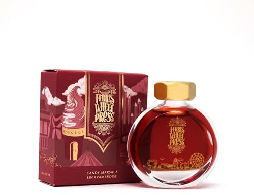Ferris Wheel Press Fountain Pen Ink, Everyday Ink Collection, Dark Red, 38ml