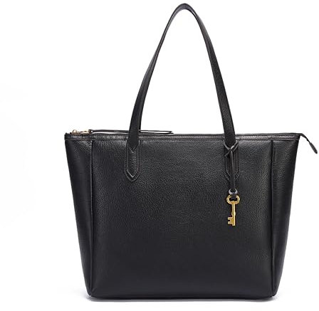 BRASS TACKS Leathercraft Tote Handtaschen für Damen Große Kapazität PU Leder Damen Schultertaschen Schwarz, Schwarz, 13.2 L x 12.4 H x5.5 W