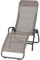 möbelando Relaxliege >BITO< in anthrazit/Taupe, 139x118x72cm (BxHxT)