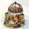 Puzzle 3D Maison de Poupée Miniature avec Meubles et LED Lumières Maquette à Construire en Kit de Bricolage Inclut Serre et Éléments de Jardin Idéal comme Cadeau pour Enfants et Adultes