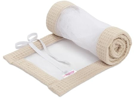 babybay Nestchen Mesh-Waffelpiqué passend für Modell Original, sand