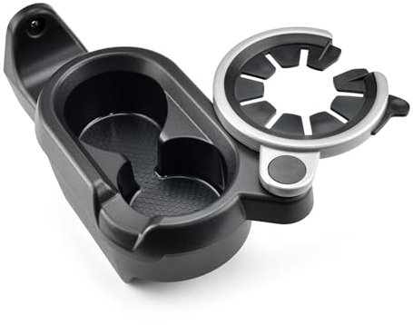 ZHINUAN Auto-Mittelkonsolen-Getränkehalter, Getränkehalter, passend for Smart, Fortwo 451 2007–2015, 450 1998–2007, A4518100370 Getränkehalter für Autos