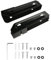 HEEZOU Metal Wall Dock Stand For Laptops/Tablets Wall Or Under Desk Mounting With Protections
