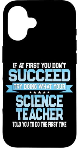 Fun Science Teacher Quote Funny Saying Case for iPhone 16
