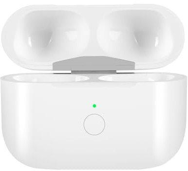 Replacement Wireless Charging Case Compatible with Air Pods Pro 1st 2nd | Pro 2 Charger Case | Compact & Portable Charging Case with Bluetooth Pairing Sync Button