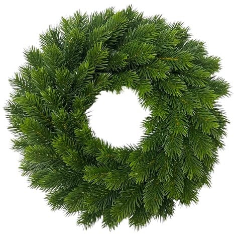 Adventskranz, Künstlicher Tannenkranz Ø 40cm. künstliche Tanne, Weihnachtskranz, Türkranz, Winterdeko