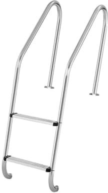 TYYCKJ Escalera mecánica para Piscinas, Escalera de Acceso para Piscinas, fácil de Montar y Subir, Apta para Piscinas y Parques acuáticos (2 peldaños).